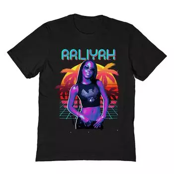 Мужская футболка Aaliyah Licensed Character