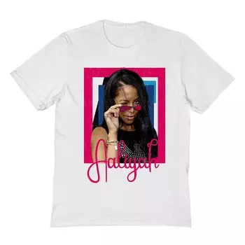 Мужская футболка Aaliyah Licensed Character