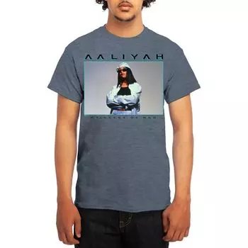 Мужская футболка Aaliyah Licensed Character