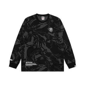 Мужская футболка Aape, Черный камуфляж БКЗ