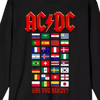 Мужская футболка ACDC -Are You Ready- World Licensed Character