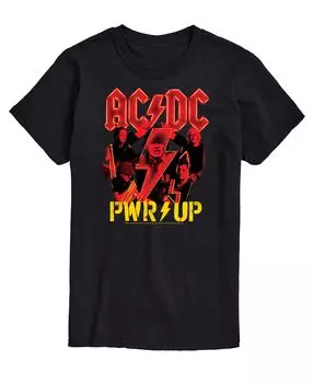 Мужская футболка acdc pwr up AIRWAVES, черный
