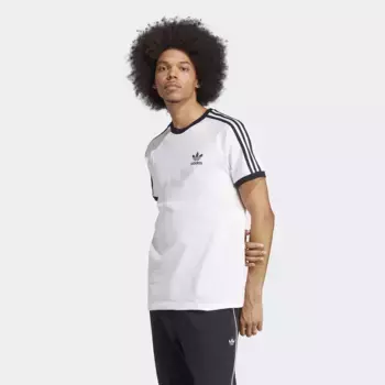 Мужская футболка adicolor Classics 3-полоски Adidas Originals, белый