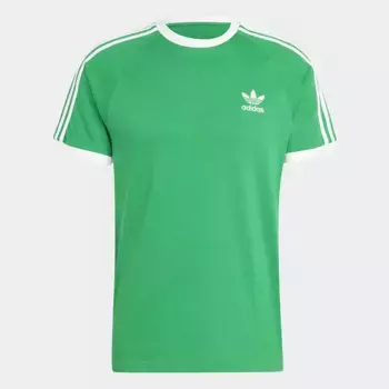 Мужская футболка Adicolor Classics 3 полоски Adidas Originals, зеленый