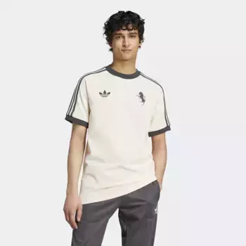Мужская футболка Adicolor Classics Juventus 3 полоски Adidas, белый