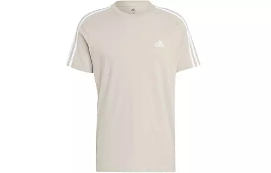 Мужская футболка Adidas, бежевый