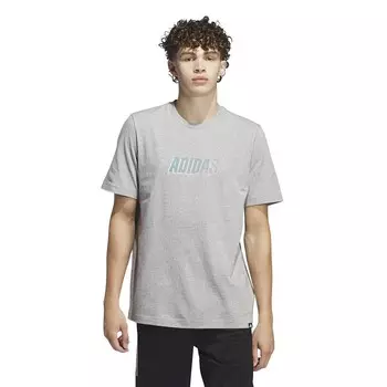 Мужская футболка adidas Graphic Sportswear Adidas, цвет Medium Gray Heather