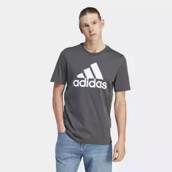Мужская футболка Adidas из одного джерси, серый