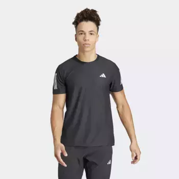 Мужская футболка Adidas Own the Run, чёрный