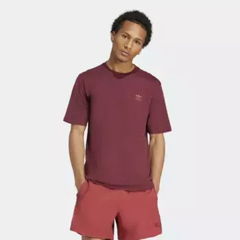 Мужская футболка Adidas Trefoil Essentials, цвет Burdeos