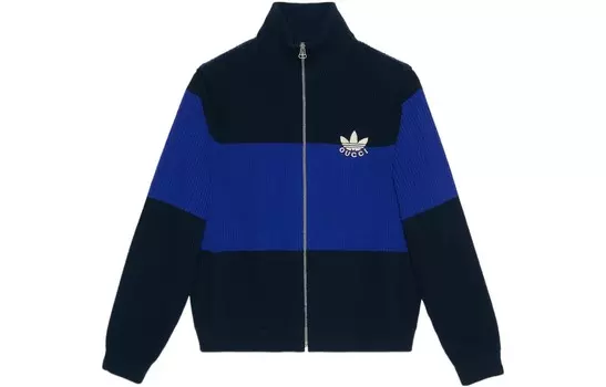 Мужская футболка Adidas X темно-синяя Gucci, темно-синий