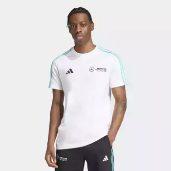 Мужская футболка ADN Mercedes - AMG Petronas Formula 1 Adidas, белый