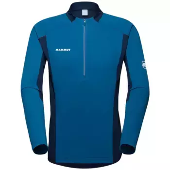 Мужская футболка AENERGY FL HALF ZIP Mammut mountain, синий