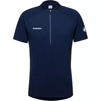 Мужская футболка Aenergy Fl на молнии до половины Mammut, синий