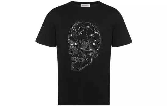 Мужская футболка Alexander Mcqueen, черный