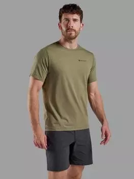 Мужская футболка alhena Montane, цвет Caper