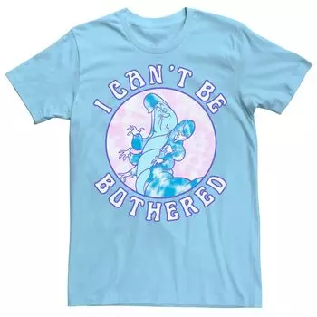 Мужская футболка «Алиса в стране чудес» с изображением гусеницы «Я не могу беспокоиться» Disney