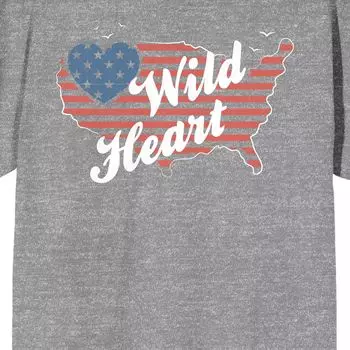 Мужская футболка Americana Wild Heart Licensed Character
