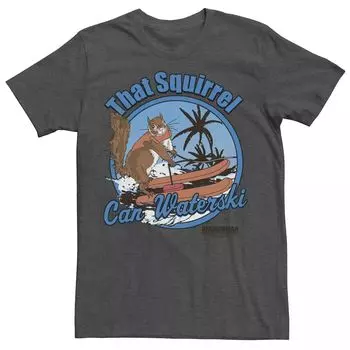 Мужская футболка Anchorman That Squirrel Can Waterski Licensed Character