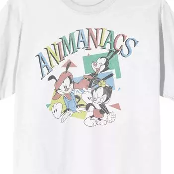 Мужская футболка Animaniacs с логотипом и персонажами Licensed Character