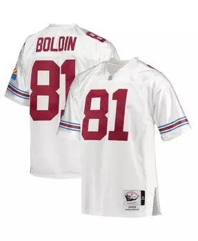 Мужская футболка anquan boldin white arizona cardinals 2003, аутентичная для пенсионеров Mitchell &amp; Ness, белый