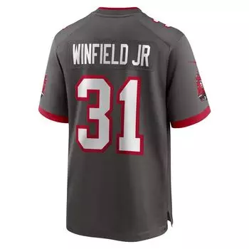 Мужская футболка Antoine Winfield Jr. Pewter Tampa Bay Buccaneers Game Nike
