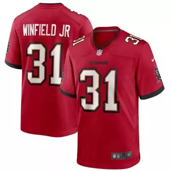 Мужская футболка Antoine Winfield Jr. Red Tampa Bay Buccaneers Game Nike