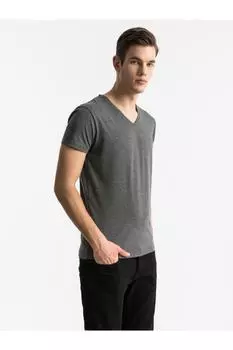 Мужская ФУТБОЛКА АНТРАЦИТОВОГО Ltb, черный