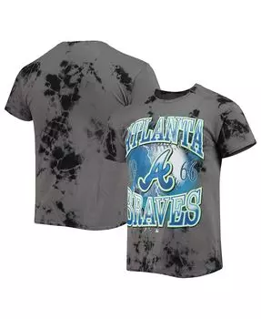 Мужская футболка '47 charcoal atlanta braves wonder boy vintage-like tubular tshirt '47 Brand, мульти
