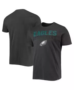Мужская футболка '47 charcoal philadelphia eagles dark ops super rival '47 Brand, мульти