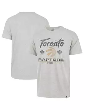 Мужская футболка '47 grey new orleans pelicans 2021/22 city edition elements franklin '47 Brand, серый