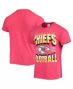 Мужская футболка '47 red kansas city chiefs rocker в винтажном стиле tubular tshirt '47 Brand, красный