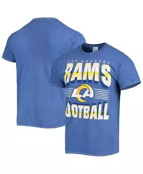 Мужская футболка '47 royal los angeles rams rocker в винтажном стиле tubular '47 Brand