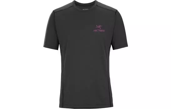 Мужская футболка Arcteryx, цвет Black heather