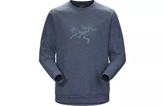 Мужская футболка Arcteryx, цвет Black heather