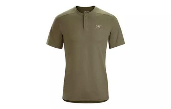 Мужская футболка Arcteryx, цвет Blue/Ladon heather