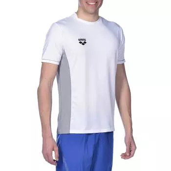 Мужская футболка Arena TL S/S TEE, цвет weiss
