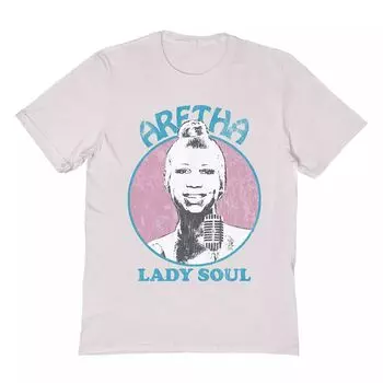 Мужская футболка Aretha Franklin Licensed Character