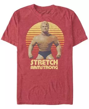 Мужская футболка Armstrong Sunset с коротким рукавом и круглым вырезом Fifth Sun, красный