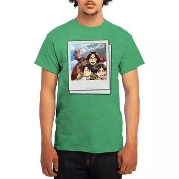 Мужская футболка «Атака титанов» Licensed Character