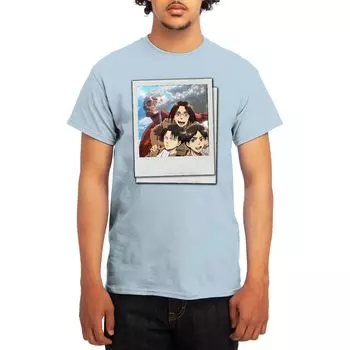 Мужская футболка «Атака титанов» Licensed Character