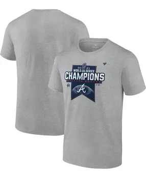 Мужская футболка atlanta braves 2021 world series champions в раздевалке Fanatics, мульти