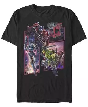 Мужская футболка Autobot Boxup с коротким рукавом Crew Fifth Sun, черный
