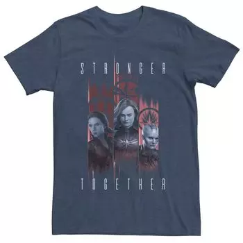 Мужская футболка Avengers Endgame Stronger Trio Licensed Character