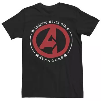 Мужская футболка Avengers Legends Never Die Marvel