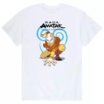 Мужская футболка «Аватар Аанг» Licensed Character