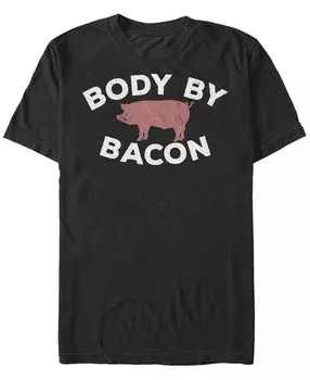Мужская футболка bacon body с круглым вырезом и короткими рукавами Fifth Sun, черный