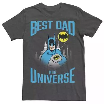 Мужская футболка Batman Best Dad In The Universe DC Comics