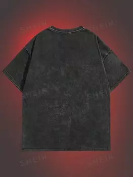 Мужская футболка Бэтмен Romwe, черный