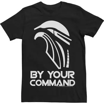 Мужская футболка Battlestar Galactica Cylon By Your Command Stamp Licensed Character